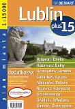 Okładka książki Lublin plus 15  1:15 000 atlas miast