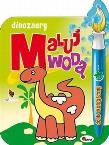 Okładka książki Maluj wodą - dinozaury AWM