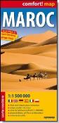 Okładka książki Maroko / Maroc laminowana mapa samochodowa 1:1 500 000 (wersja francuska)