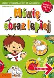 Mówię coraz lepiej. Zabawy dźwiękonaślad. 2-3 lata. Autor: Kwiczak Beata. Dadada.pl Okładka książki Mówię coraz lepiej. Zabawy dźwiękonaślad. 2-3 lata