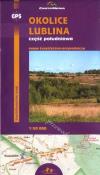 Okładka książki Okolice Lublina część płudniowa mapa turystyczno-przyrodnicza