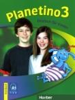 Planetino 3 SP Podręcznik. Język niemiecki. Autor: Kopp Gabriele, Büttner Siegfried, Alberti Josef. Dadada.pl Okładka książki Planetino 3 SP Podręcznik. Język niemiecki