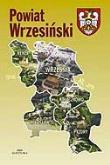 Okładka książki Powiat Wrzesiński Mapa Administracyjno-Turystyczna