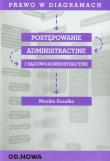 Prawo W Diagramach Postępowanie Administracyjne. Autor: Susałko Monika. Dadada.pl Okładka książki Prawo W Diagramach Postępowanie Administracyjne