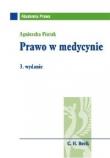 Prawo w medycynie. Autor: Fiutak Agnieszka. Dadada.pl Okładka książki Prawo w medycynie