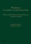 Okładka książki Przekaz i papiery wartościowe