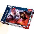 Okładka książki Puzzle 1500 Odwieczna walka dobra ze złem TREFL