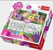 Okładka książki Puzzle 2X48 Color My little Pony. Wesołe kucyki