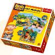 Okładka książki Puzzle 3w1 Bob Budowniczy na budowie TREFL
