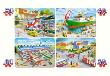 Opakowanie Puzzle 4W1 Transport and Travel