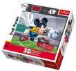 Okładka książki Puzzle 72 Myszka Miki Najlepszy piłkarz 3D TREFL