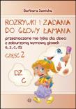 Rozrywki i zadania do głowy łamania...DZ,C cz.2. Autor: Sawicka Barbara. Dadada.pl Okładka książki Rozrywki i zadania do głowy łamania...DZ,C cz.2
