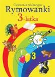 Okładka książki Rymowanki 3- latka. Ćwiczenia edukacyjne SBM