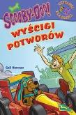 Scooby-Doo! Wyścigi potworów SIEDMIORÓG. Autor: Herman Gail. Dadada.pl Okładka książki Scooby-Doo! Wyścigi potworów SIEDMIORÓG