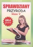 Sprawdziany Przyroda klasa 5. Autor: Wrocławski Grzegorz. Dadada.pl Okładka książki Sprawdziany Przyroda klasa 5