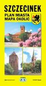 Okładka książki Szczecinek Plan Miasta i okolic