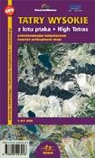 Okładka książki Tatry wysokie z lotu ptaka 1:25 000