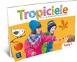 Tropiciele Roczne przyg. prz. Karty pracy. Część 1. Autor: Beata Gawrońska, Emilia Raczek. Dadada.pl Okładka książki Tropiciele Roczne przyg. prz. Karty pracy. Część 1