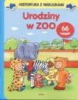 Okładka książki Urodziny w ZOO. Historyjka z naklejkami