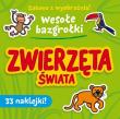 Wesołe bazgrołki. Zwierzęta świata. Autor: KRYSTYNA BARDOS ADAM BARDOS. Dadada.pl Okładka książki Wesołe bazgrołki. Zwierzęta świata