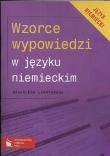 Okładka książki Wzorce wypowiedzi w języku niemieckim