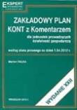 Okładka książki Zakładowy plan kont 2013 z komentarzem dla jednostek prowadzących działalność gospodarczą. Wydanie 23