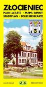 Okładka książki Złocieniec. Plan miasta z Mapą Gminy Złocieniec