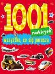Okładka książki 1001 naklejek. Wszystko, co się porusza
