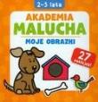 Akademia malucha. Moje obrazki 27 naklejek. Autor: Bardos Krystyna. Dadada.pl Okładka książki Akademia malucha. Moje obrazki 27 naklejek