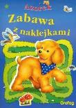 Okładka książki Azorek. Zabawa z naklejkami