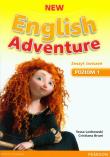 English Adventure NEW 1 WB LONGMAN. Autor: Tessa Lochowski, Bruni Cristiana. Dadada.pl Okładka książki English Adventure NEW 1 WB LONGMAN