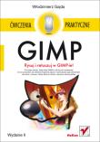 GIMP. Ćwiczenia praktyczne. Wydanie II. Autor: Gajda Włodzimierz. Dadada.pl Okładka książki GIMP. Ćwiczenia praktyczne. Wydanie II