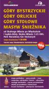 Góry Bystrzyckie Orlickie Stołow. Masyw Śnieżnika. Autor: Gogoc Andrzej, Siwicki Michał. Dadada.pl Okładka książki Góry Bystrzyckie Orlickie Stołow. Masyw Śnieżnika