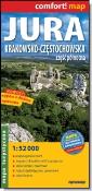 Okładka książki Jura Krakowsko Częstochowska Część Północna Mapa l