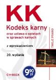 Kodeks karny. Autor: Aneta Flisek. Dadada.pl Okładka książki Kodeks karny