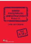 Kodeks postępowania administracyjnego. Autor: praca zbiorowa. Dadada.pl Okładka książki Kodeks postępowania administracyjnego