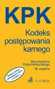 Okładka książki Kodeks postępowania karnego