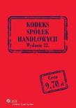 Kodeks spółek handlowych. Autor: praca zbiorowa. Dadada.pl Okładka książki Kodeks spółek handlowych