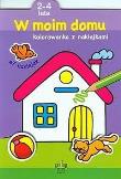 Okładka książki Kolorowanka z naklejkami - W moim domu