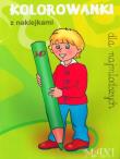 Kolorowanki dla najmłodszych z naklejkami - MAXI 1. Autor: praca zbiorowa. Dadada.pl Okładka książki Kolorowanki dla najmłodszych z naklejkami - MAXI 1
