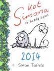 Kot Simona na każdy dzień 2014 roku. Autor: Tofield Simon. Dadada.pl Okładka książki Kot Simona na każdy dzień 2014 roku