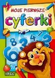 Moje pierwsze cyferki GREG. Autor: Zagnińska Maria. Dadada.pl Okładka książki Moje pierwsze cyferki GREG