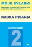Okładka książki Moje sylabki. Nauka pisania - zeszyt część 2