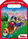 Okładka książki Naklejkowe zabawy. Klub Przyjaciół Myszki Miki