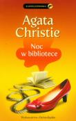 Noc w bibliotece. Autor: Agatha Christie. Dadada.pl Okładka książki Noc w bibliotece