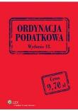 Ordynacja podatkowa. Autor: praca zbiorowa. Dadada.pl Okładka książki Ordynacja podatkowa