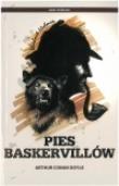Pies Baskervillów. Autor: Sir Arthur Conan Doyle. Dadada.pl Okładka książki Pies Baskervillów