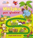 Pokaż paluszkiem. Małpka jest głodna. Autor: Joanna Liszewska. Dadada.pl Okładka książki Pokaż paluszkiem. Małpka jest głodna