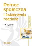 Okładka książki Pomoc społeczna i świadczenia rodzinne
