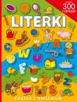 Ponad 300 naklejek. Literki.. Autor: Opracowanie zbiorowe. Dadada.pl Okładka książki Ponad 300 naklejek. Literki.